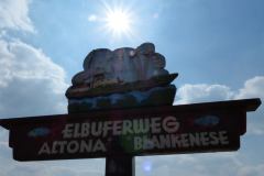 21.08.2013 Wanderung auf dem Elbuferweg Blankenese - Teufelsbrück